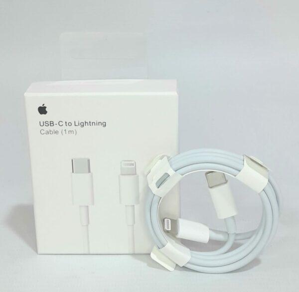 CABLE IPHONE  LIGHTNING TO USB (1m.)