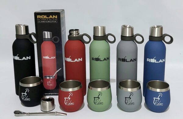 TERMO ROLAN 500ML. CON MATE Y BOMBILLA
