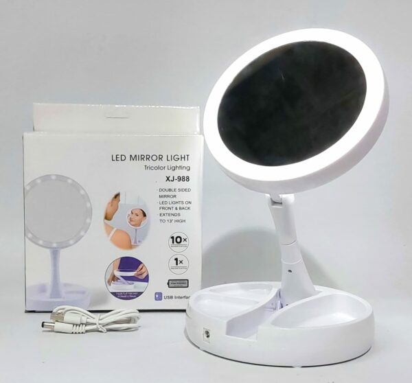 ESPEJO CON ARO LED