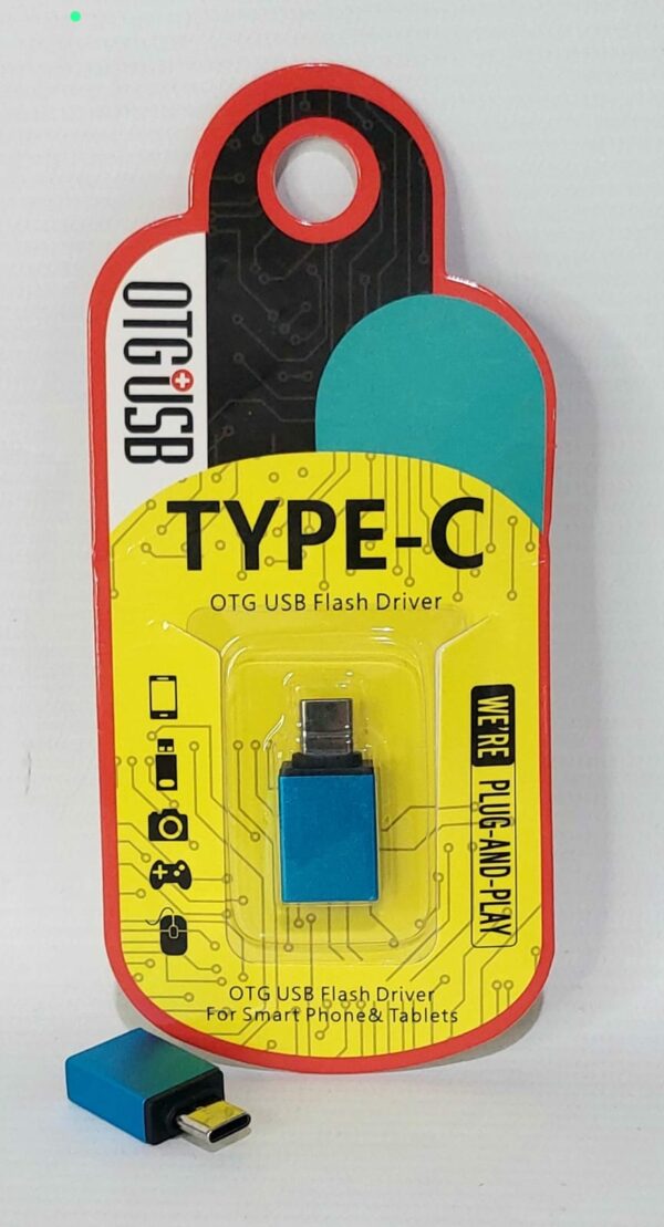 ADAPTADOR OTG USB a TIPO-C