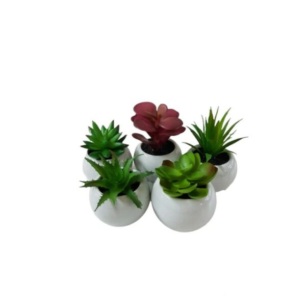 PLANTA ARTIFICIAL MINI MACETA CERAMICA