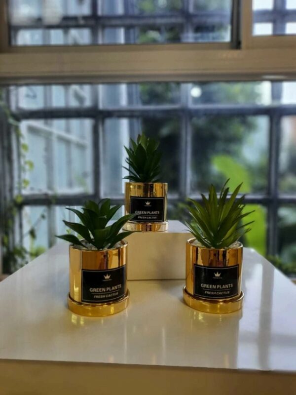 PLANTA ARTIFICIAL MACETA CERAMICA