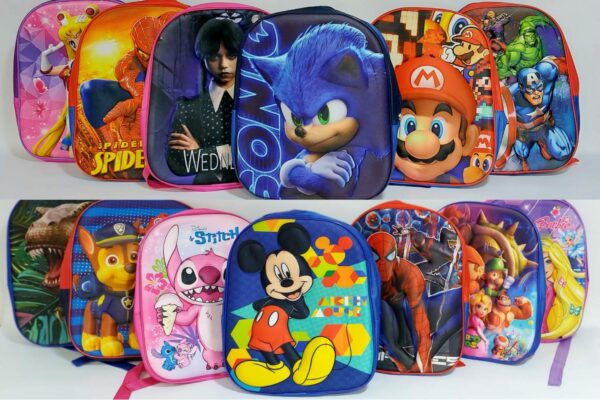 MOCHILA INFANTIL 3D