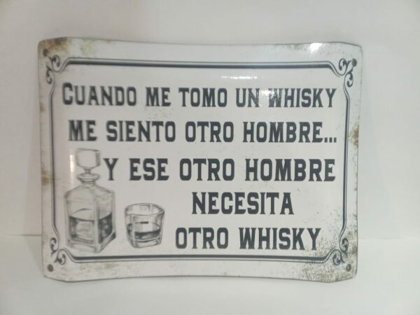 CARTEL "CUANDO TOMO..."