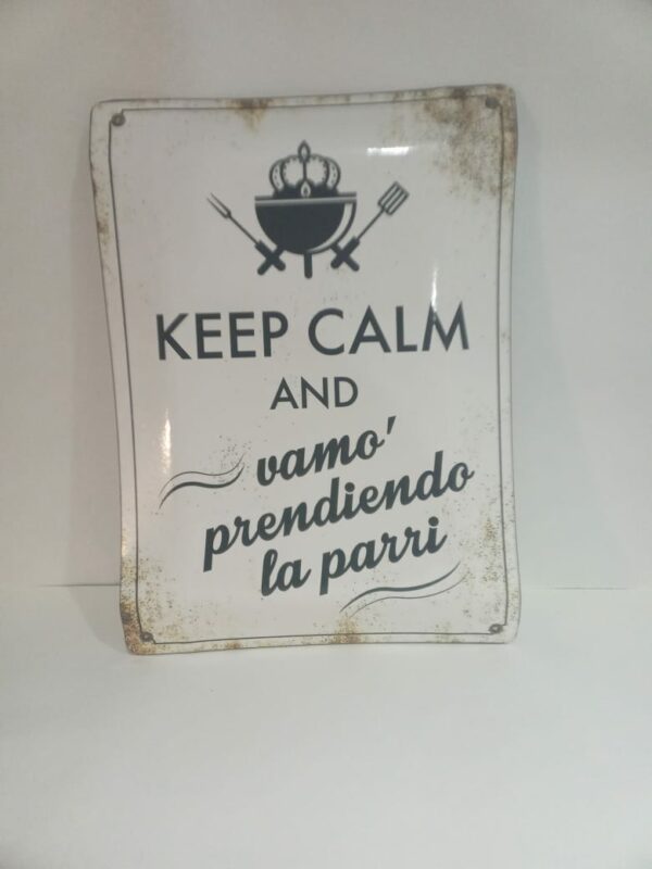 CARTEL "VAMO PRENDIENDO LA PARRI"