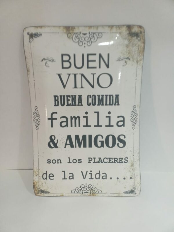CARTEL "BUEN VINO..."