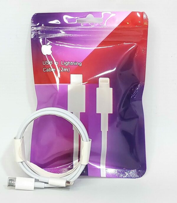 CABLE IPHONE TYPO-C a LIGHTNING (en bolsa)