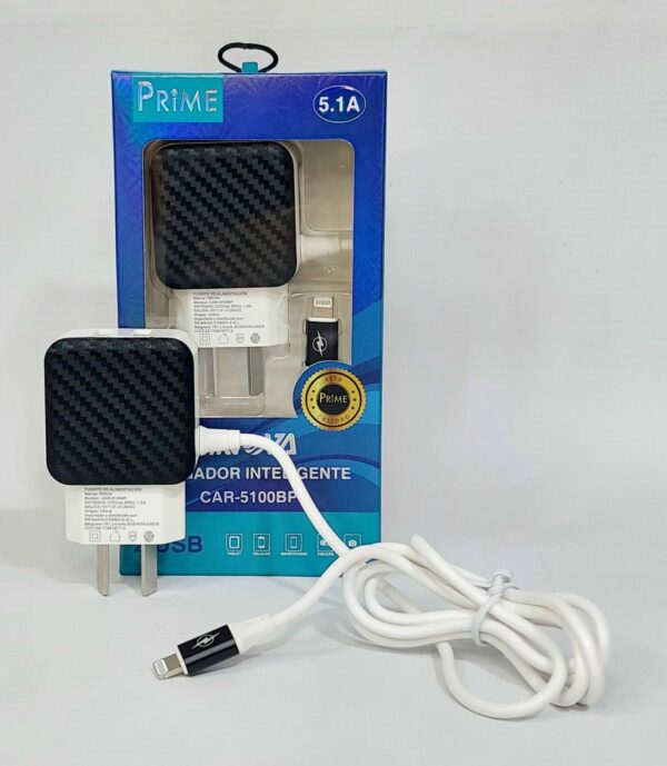 CARGADOR RAPIDO INOVA 5.1A IPHONE