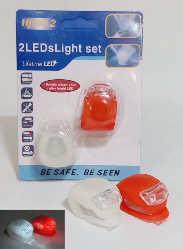 LUZ LED PARA BICI BLISTER X2