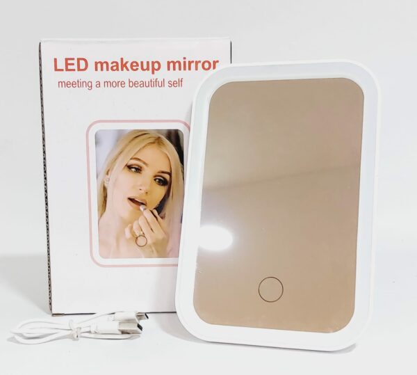 ESPEJO LED CON USB RECTANGULAR