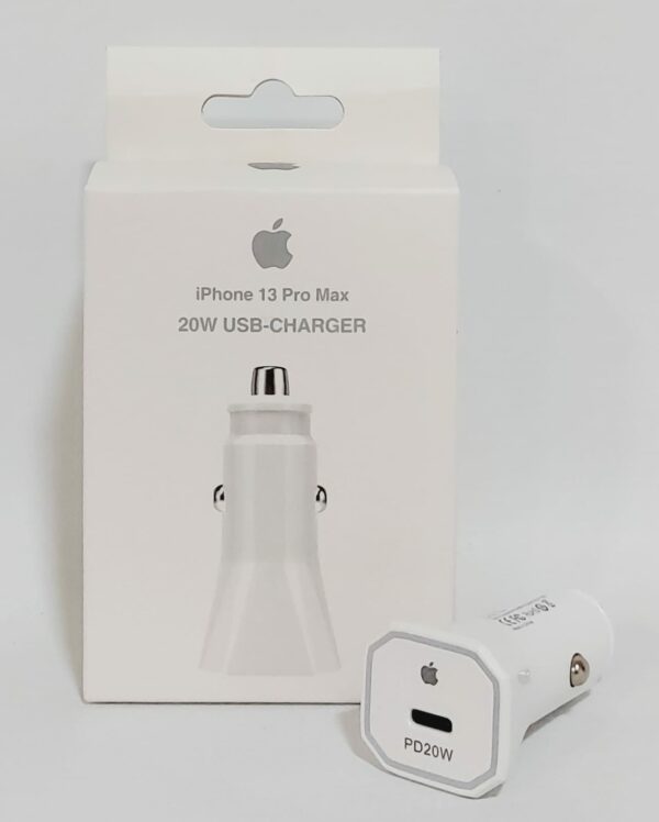 ADAPTADOR DE AUTO IPHONE PRO MAX 20W