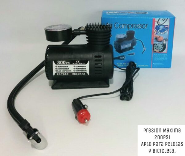 MINI COMPRESOR DE AIRE 12V