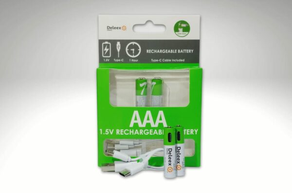 PILAS AAA RECARGABLES USB