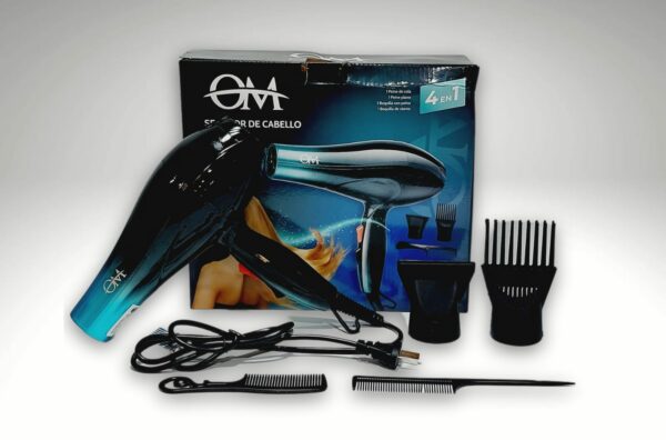 SECADOR DE PELO OM 4 EN 1